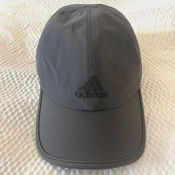 Adidas Men's Trucker Stretch Superlite Aeroready Grey hat Cap - Picture 2 of 8